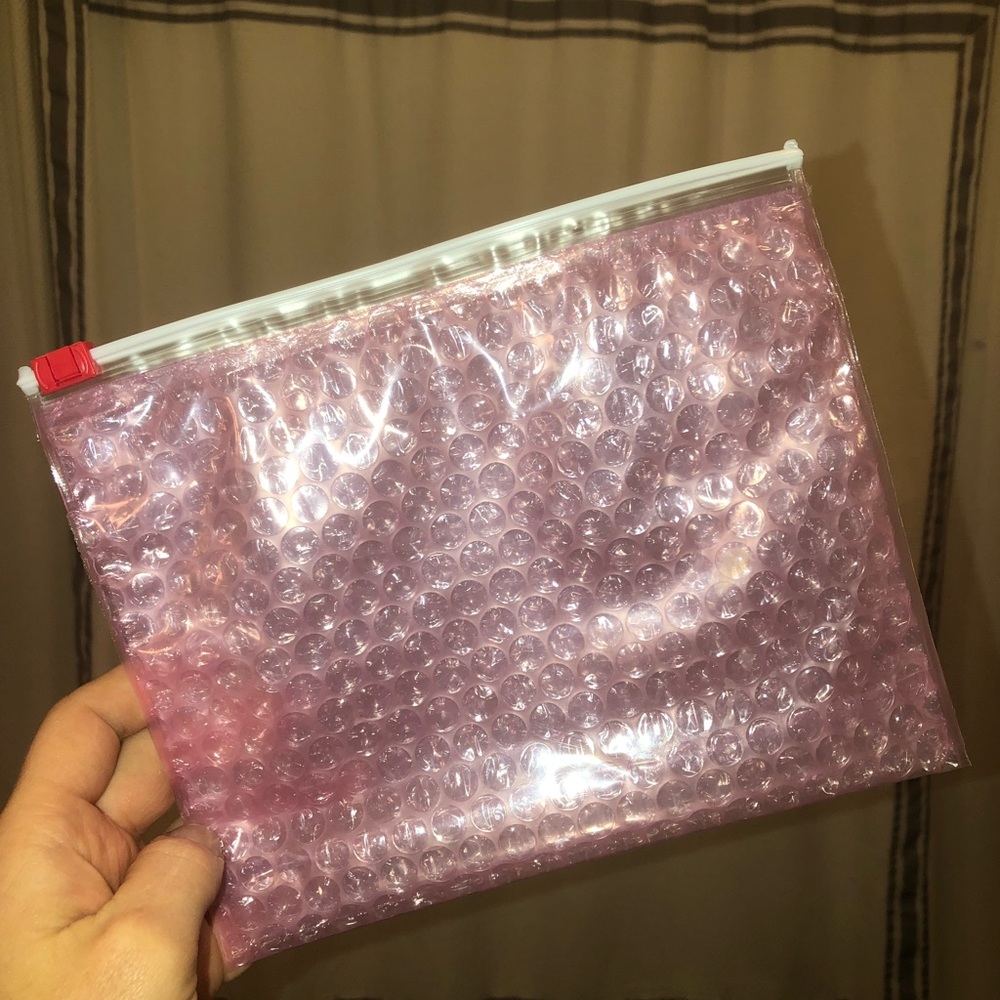 Glossier product bag